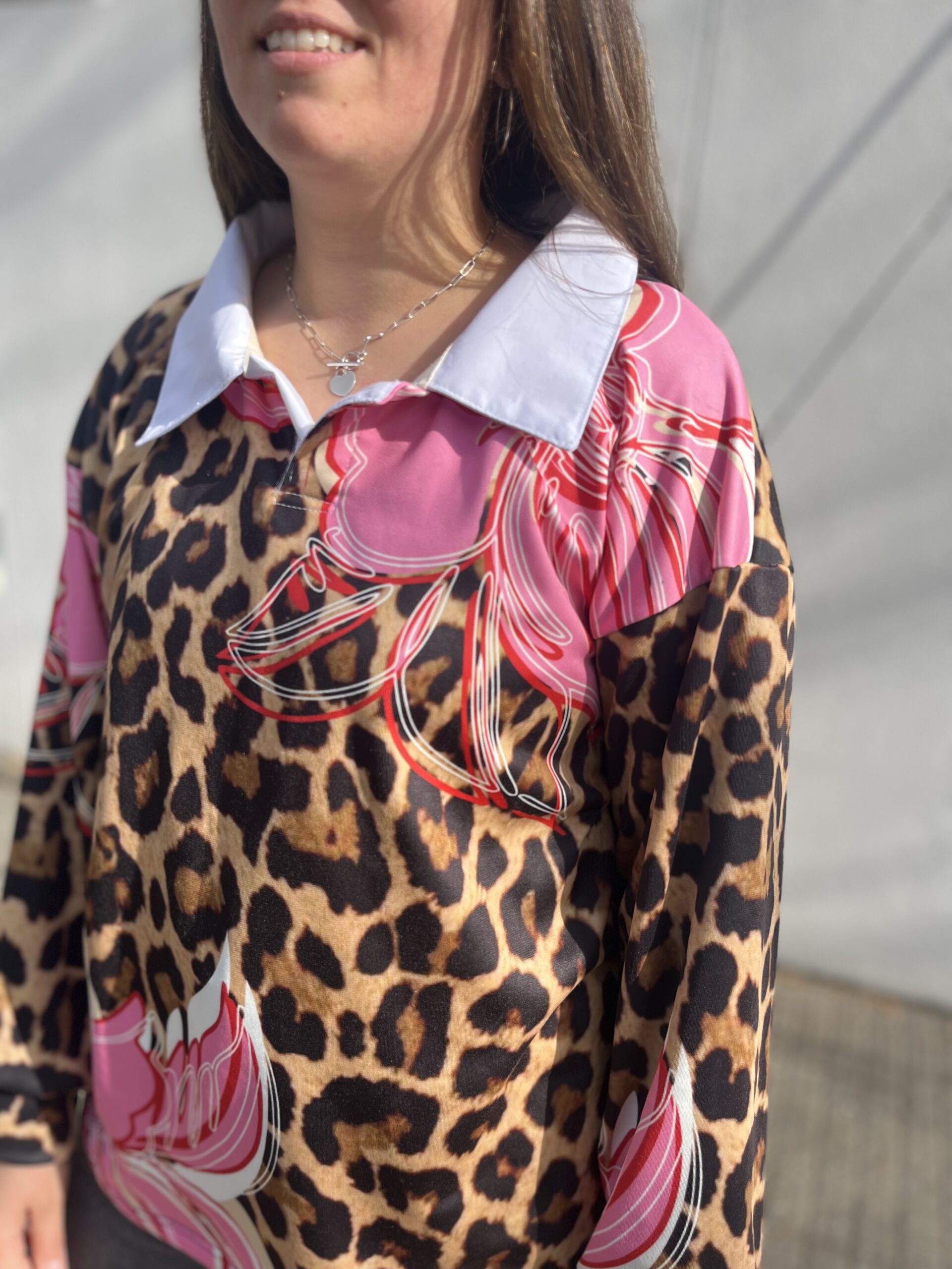 Buzo polo print