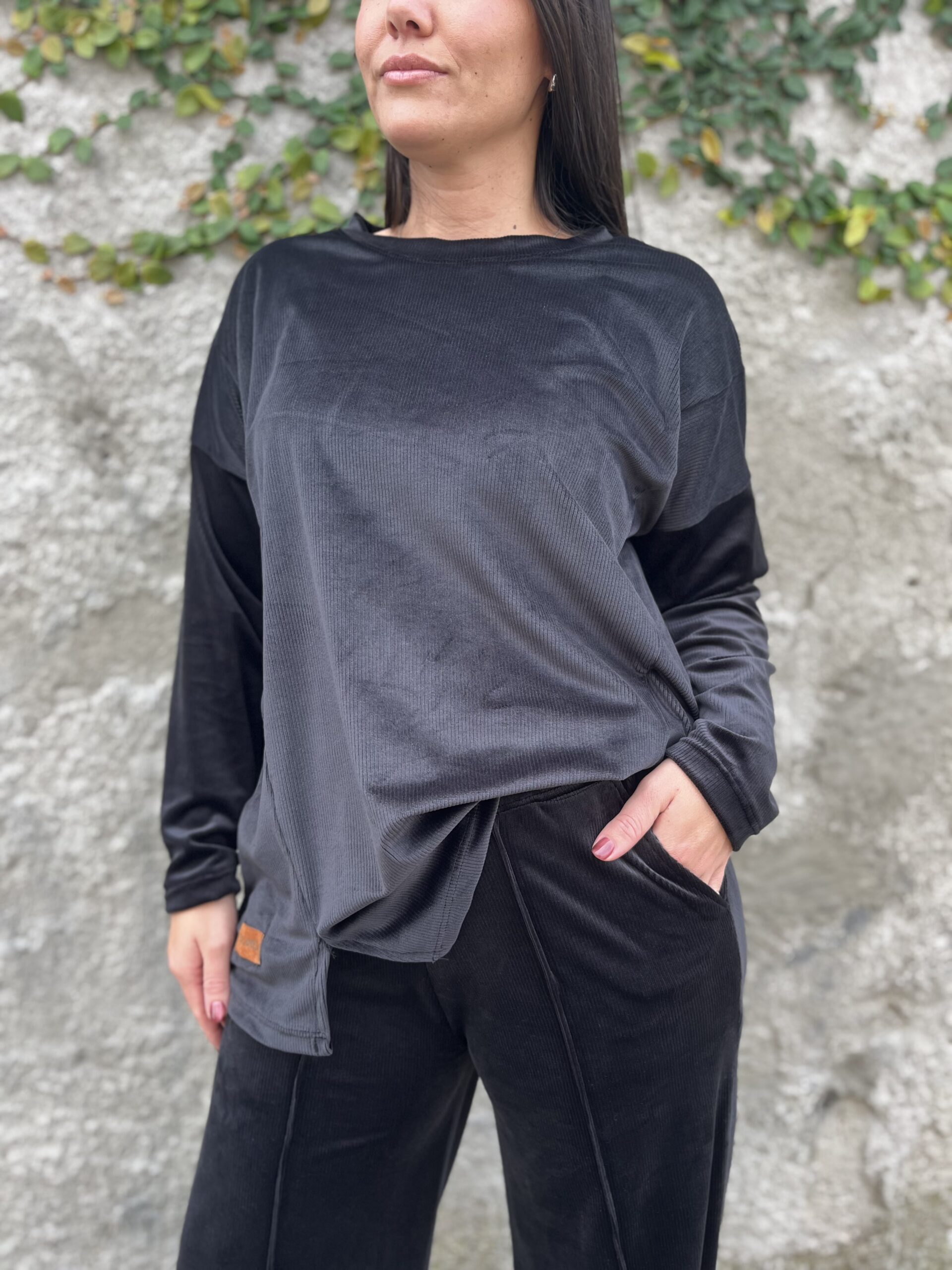 Remeron Calma oversize - negro